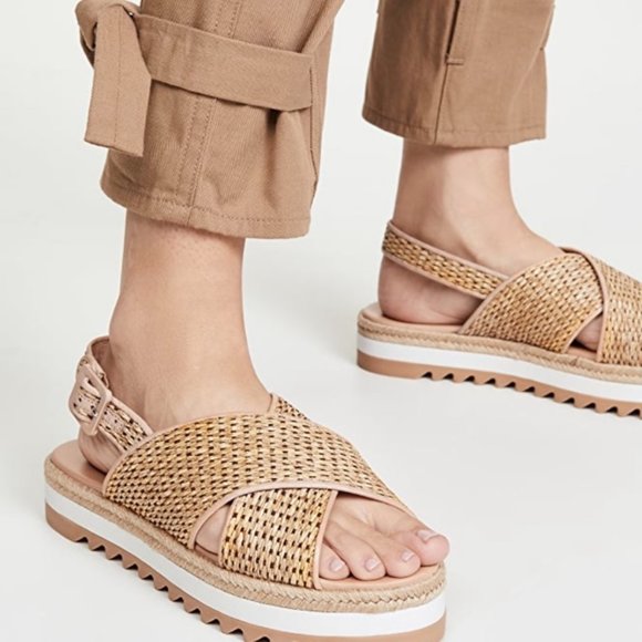 Schutz Woven Platform Espadrille - Picture 3 of 16